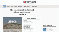 Desktop Screenshot of ezportugal.com