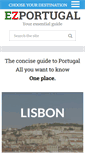 Mobile Screenshot of ezportugal.com